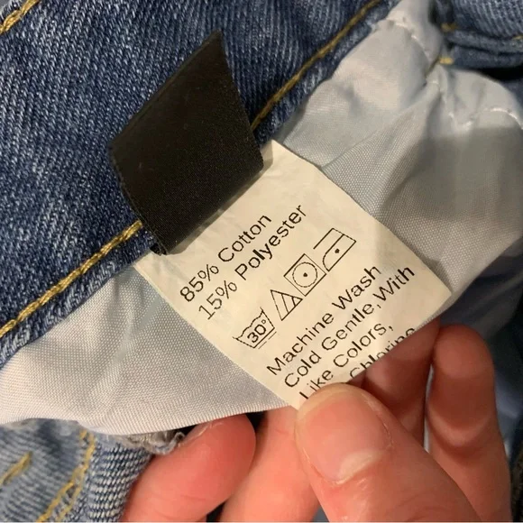 Split Color Jeans - Picture 4 of 5